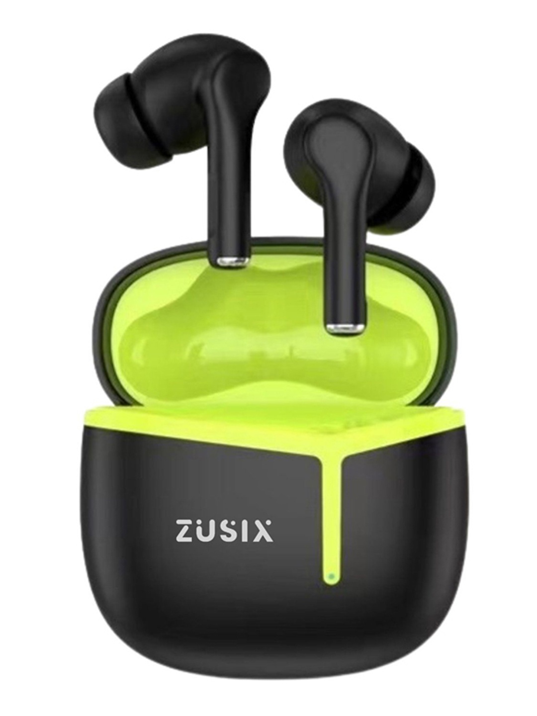 

Zusix LuxPods 55 TWS Earbuds with 60H Playtime, Deep Bass, HD Mic with ENC, Black