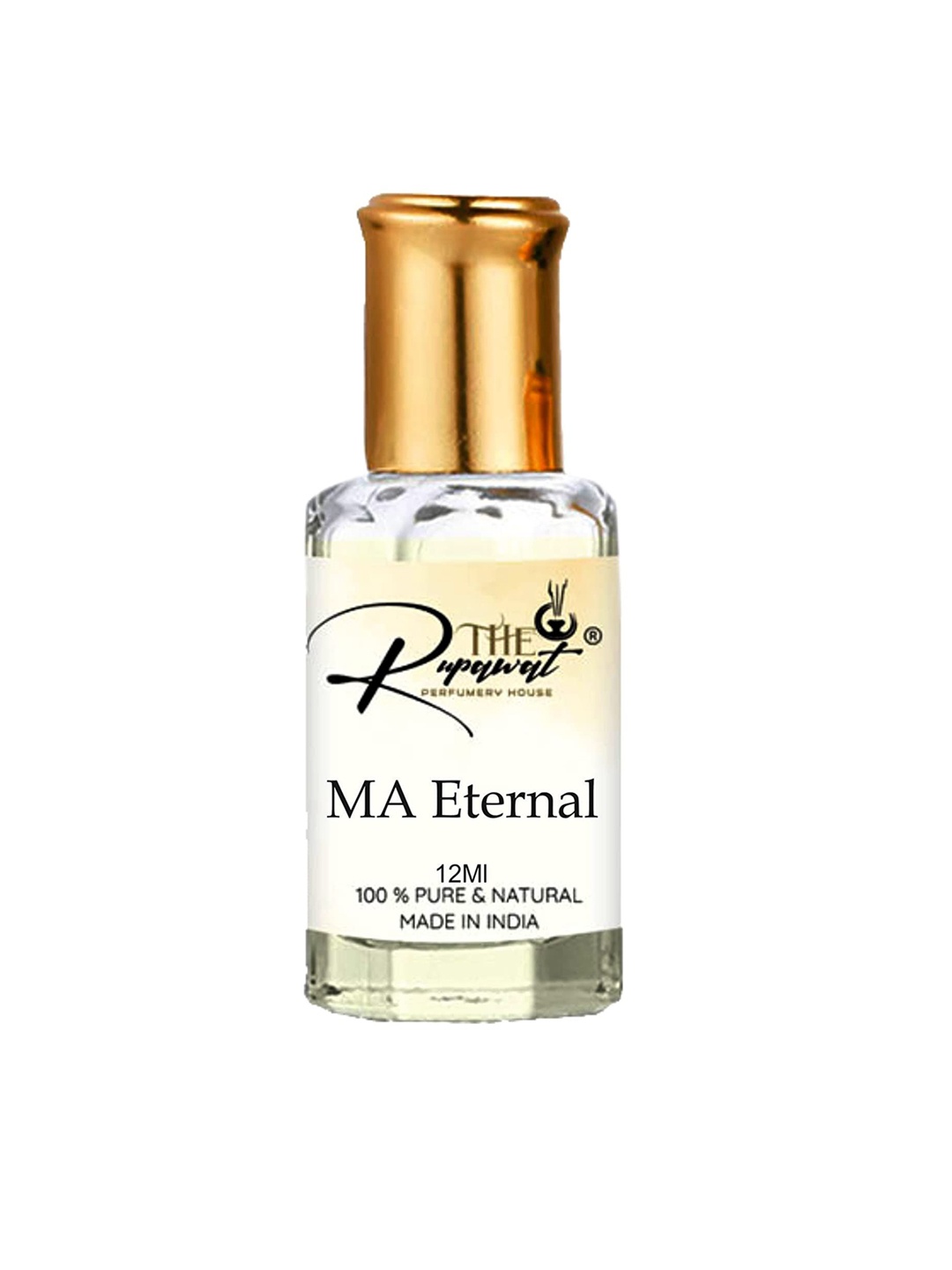 

THE RUPAWAT Perfumery House Ma Eternal Natural & Alcohol Free Attar - 12 ml, Transparent