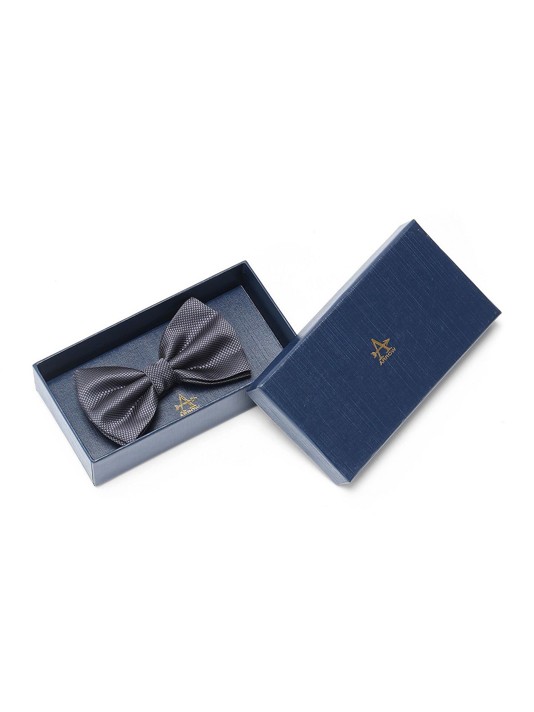 

Arrow Men Woven Design Bow Tie, Grey