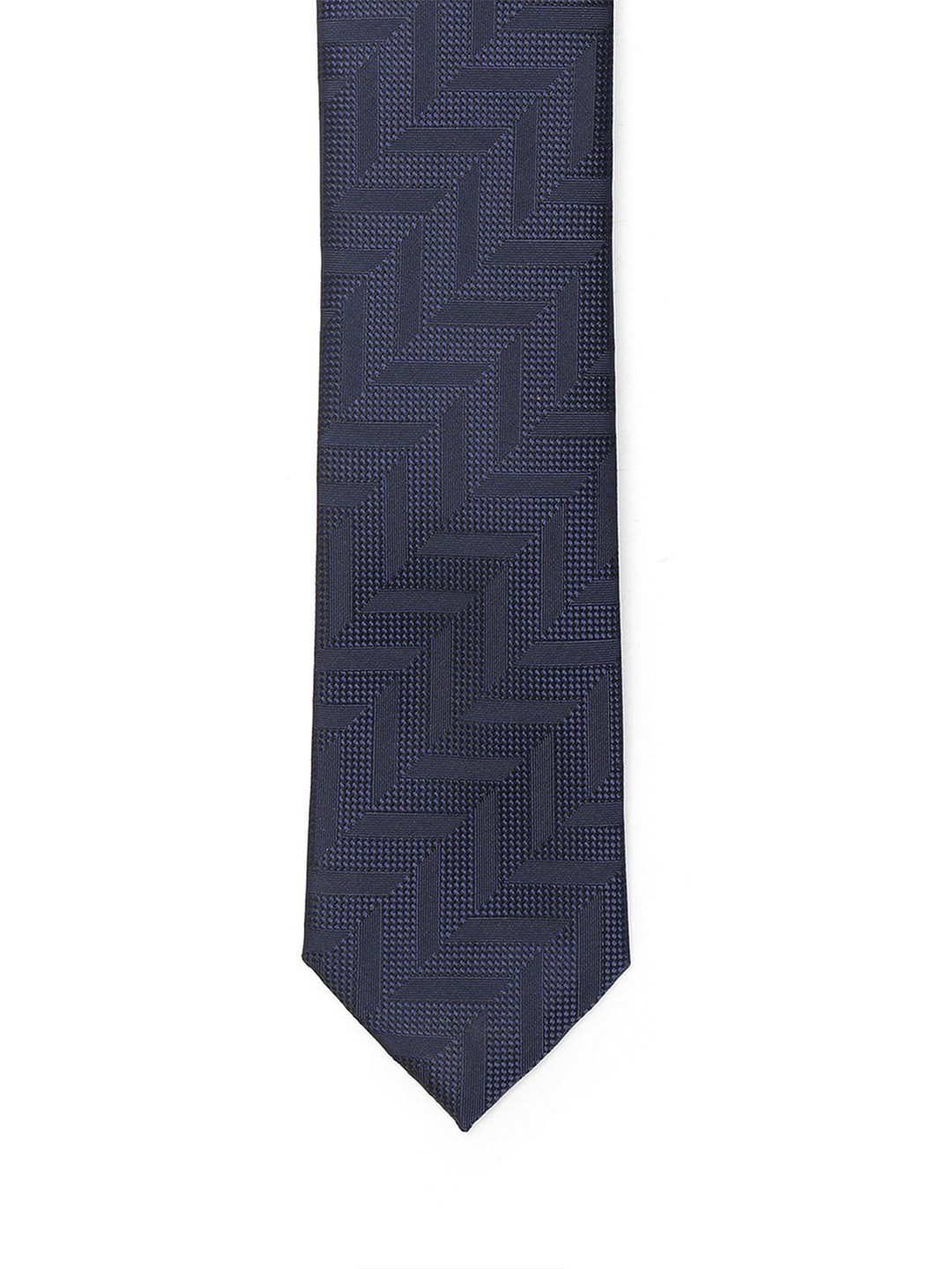 

Arrow Men Woven Design Broad Tie, Blue