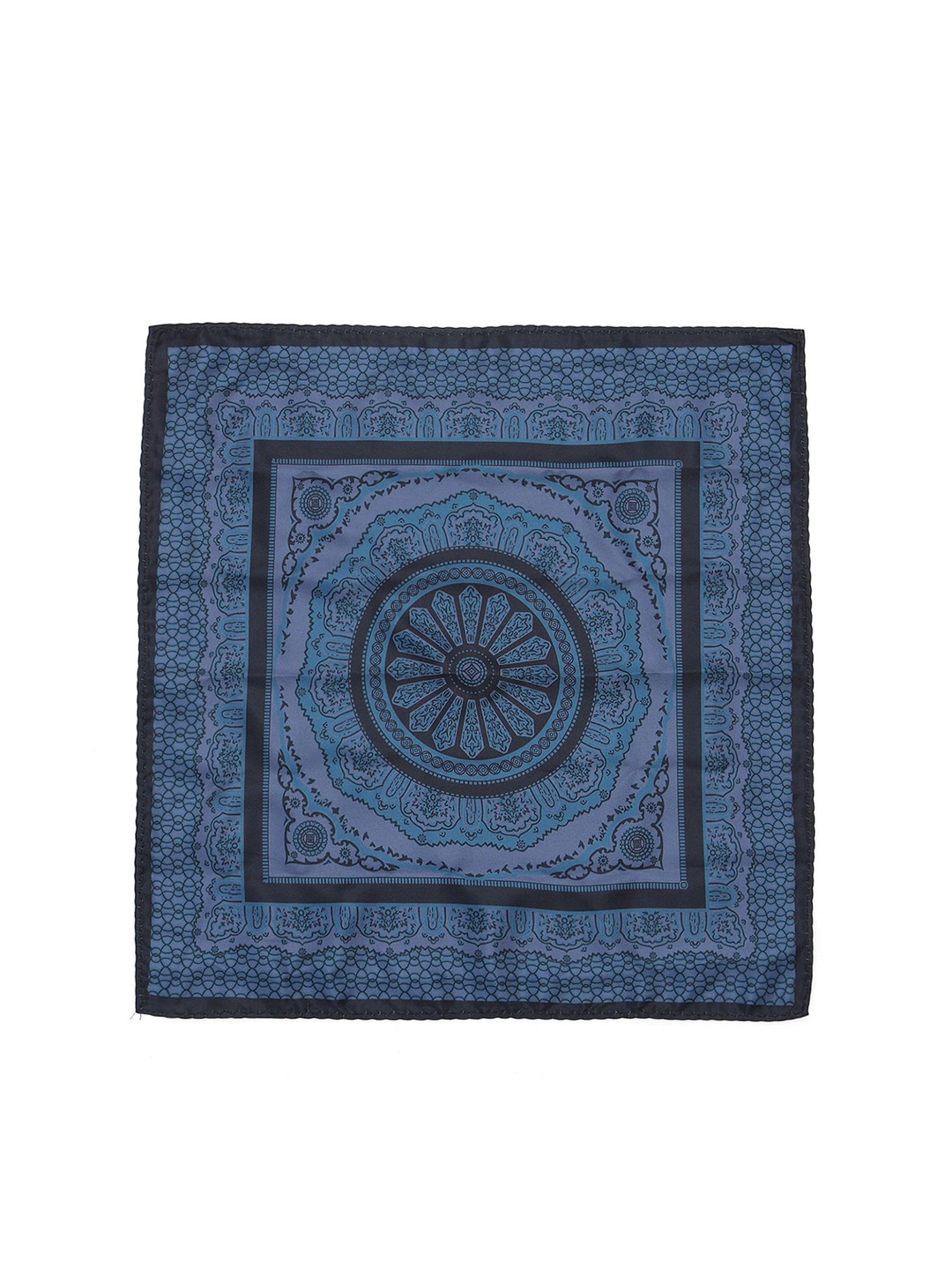 

Arrow All Over Printed Pocket Square, Blue