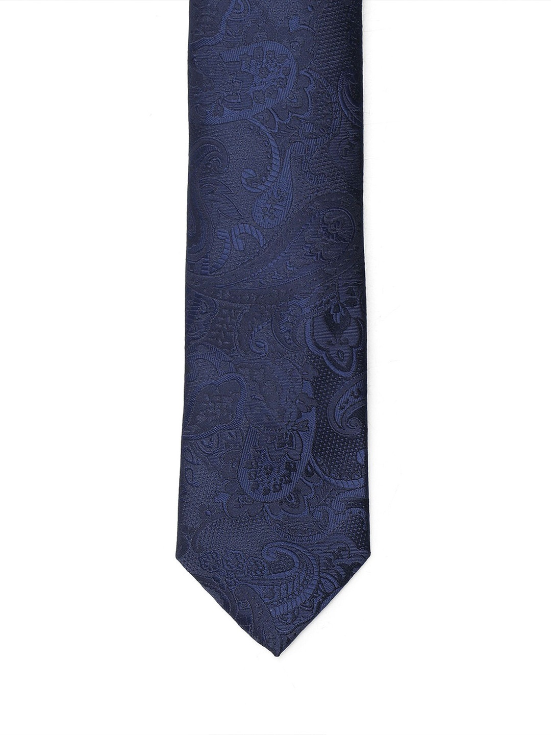 

Arrow Men Accessory Gift Set of Tie and Pocket Square, Navy blue