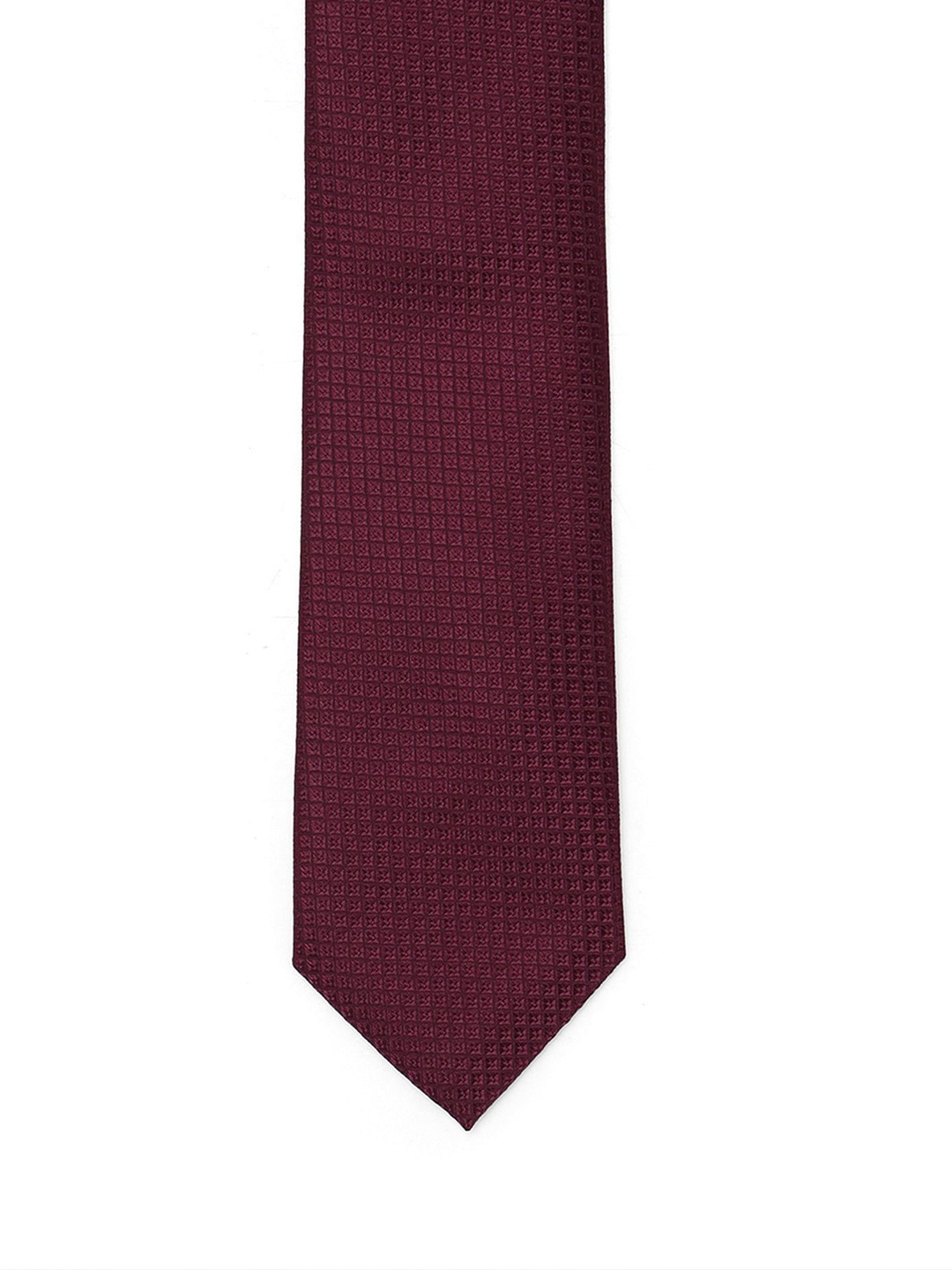 

Arrow Men Accessory Gift Set of Tie and Pocket Square, Burgundy