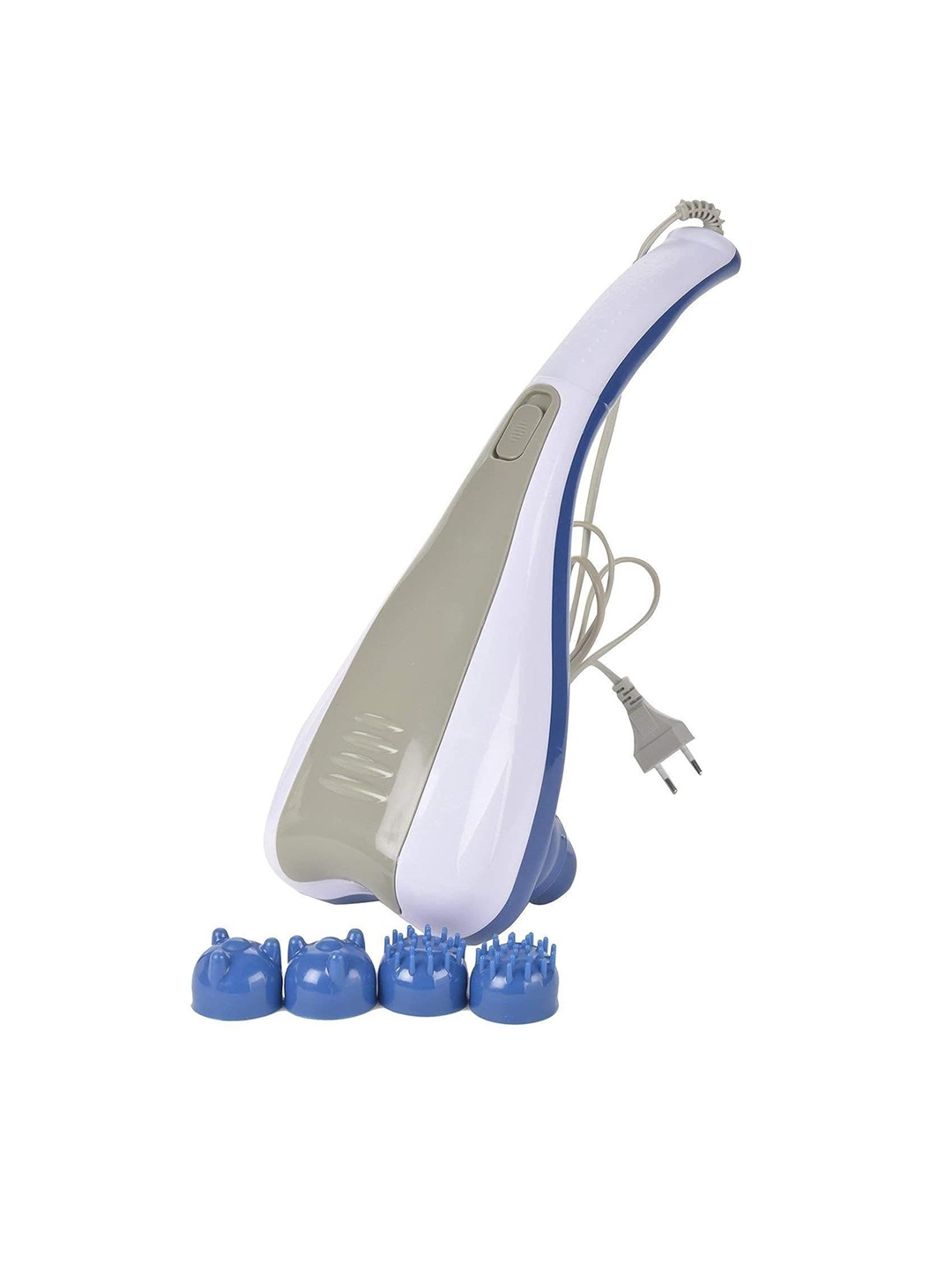 

BELENZO Electric Handheld Massager - White & Blue