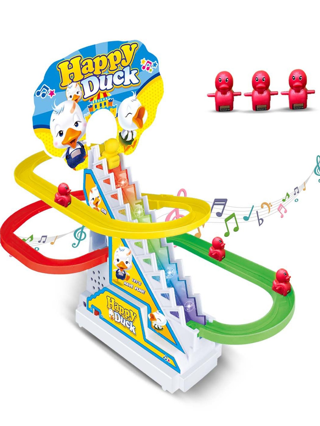 

WEMBLEY Kids Non-Allergic Gaming Accessory Climbing Escalator Activity Toys and Games, White