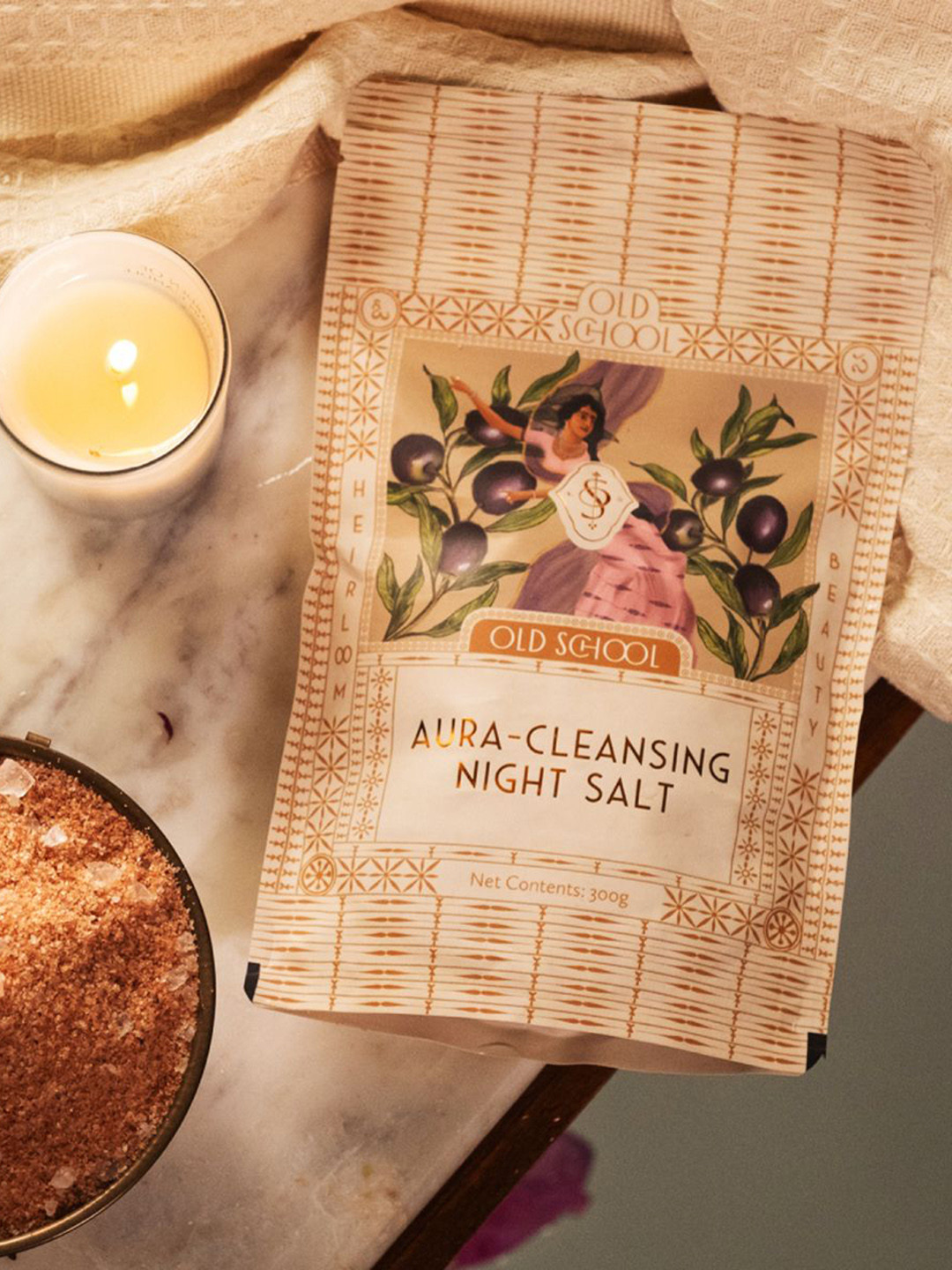 

Old School Aura Cleansing Night Salt - 300 g, Pink