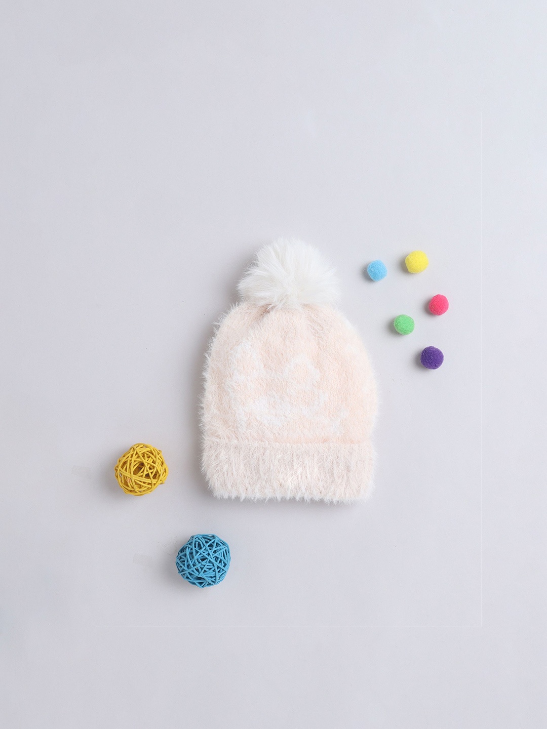 

The Magic Wand Girls Woollen Beanie, Off white