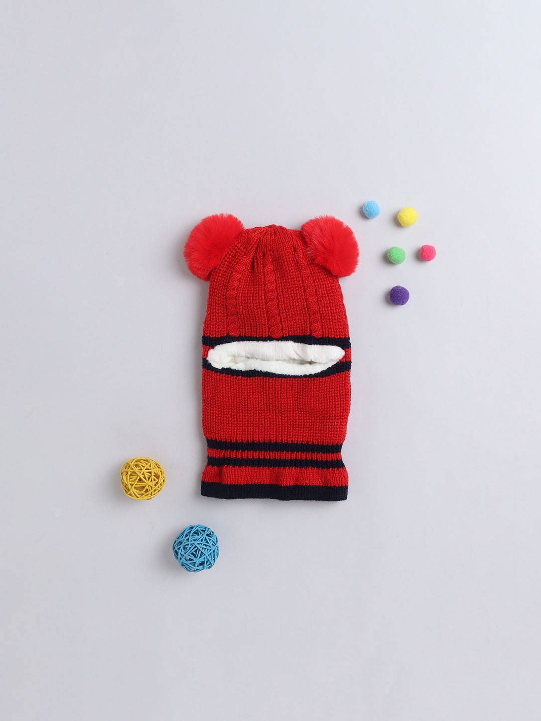 

The Magic Wand Boys Woollen Balaclava, Red