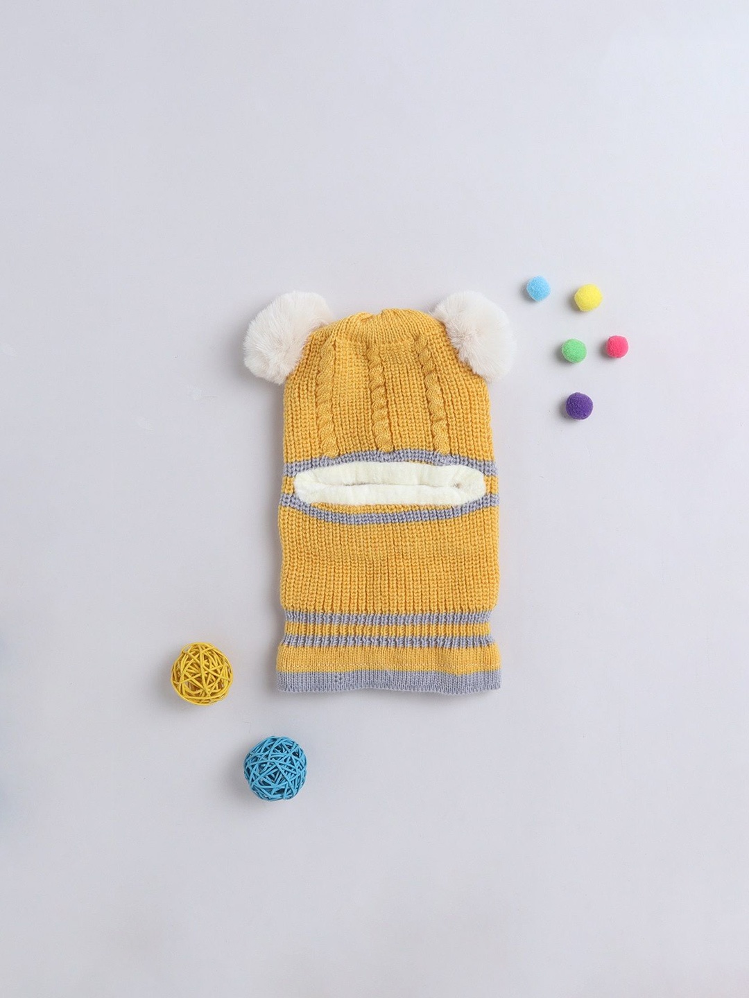 

The Magic Wand Boys Woollen Balaclava, Mustard