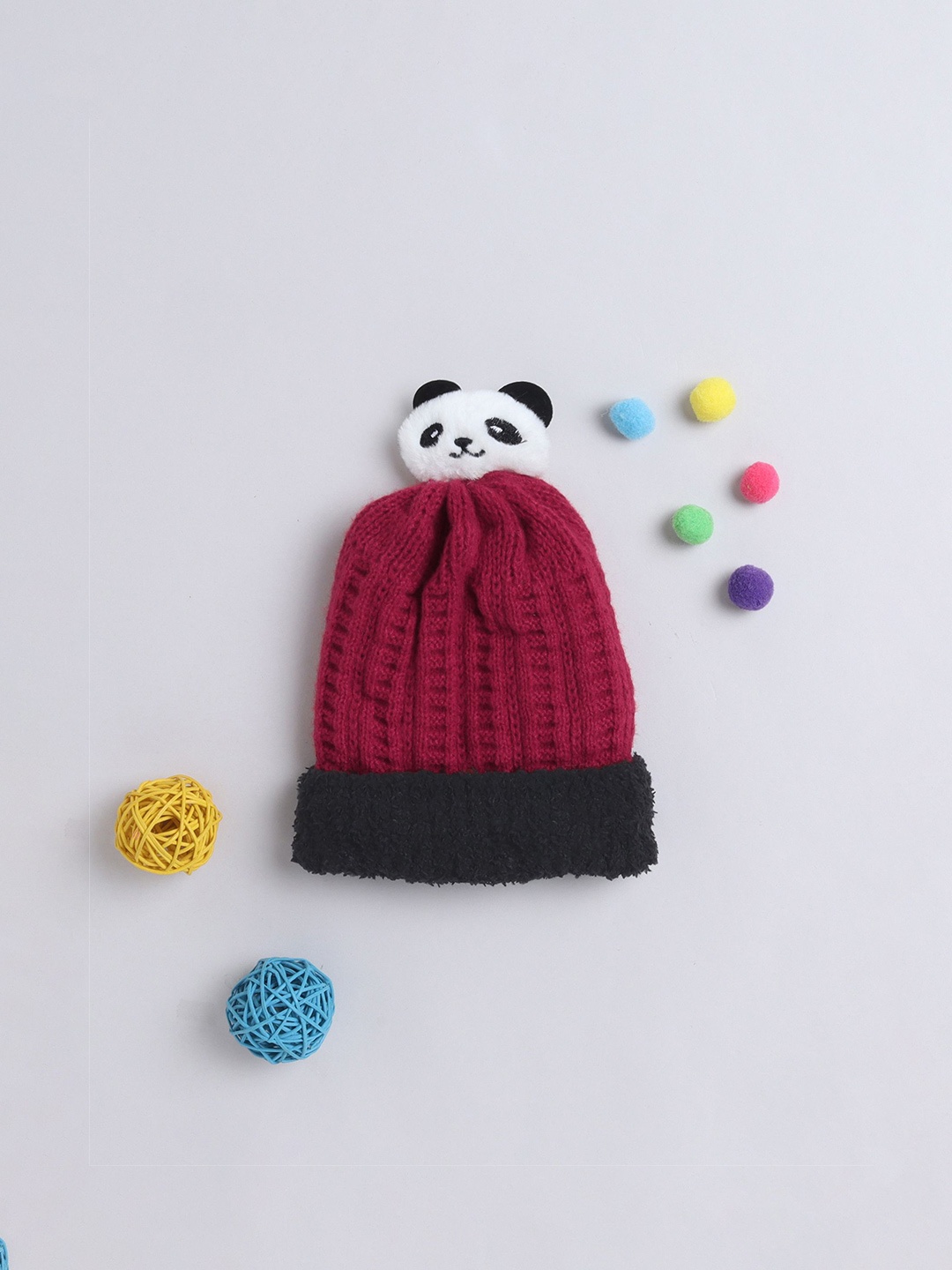 

The Magic Wand Boys Woollen Beanie, Maroon