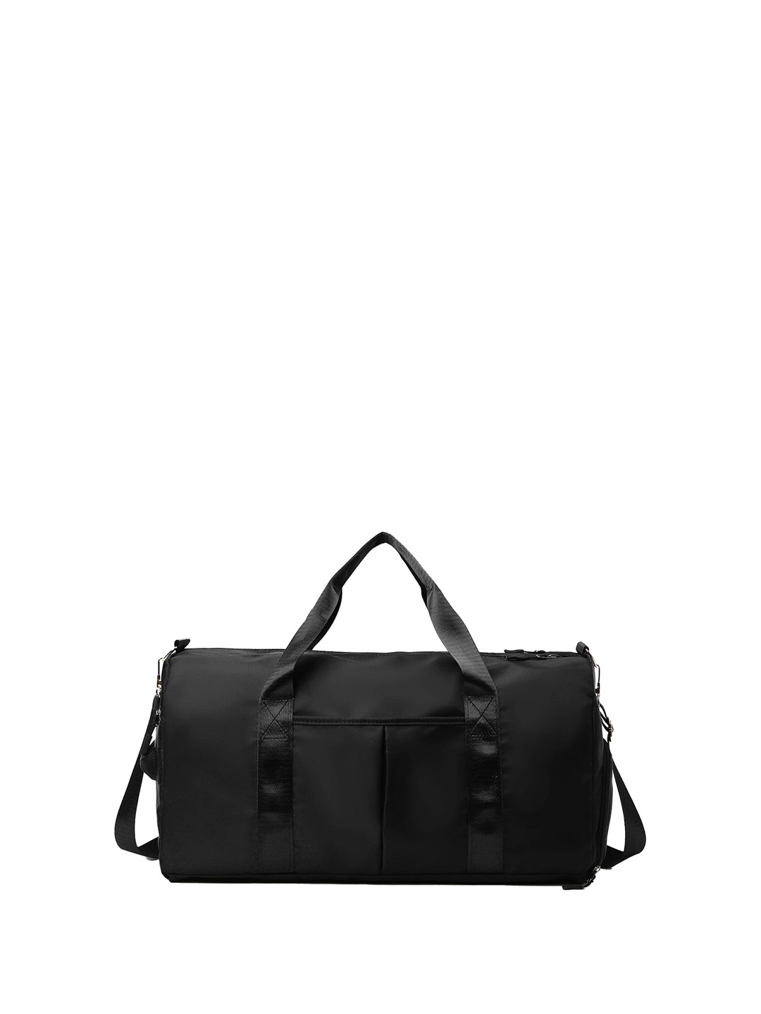 Storite Medium Foldable Duffel Bag, Black