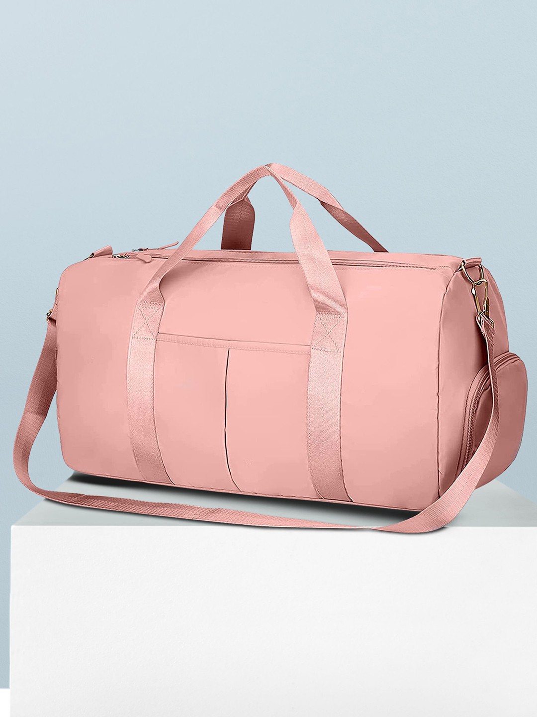 

Storite Medium Foldable Duffel Bag, Pink