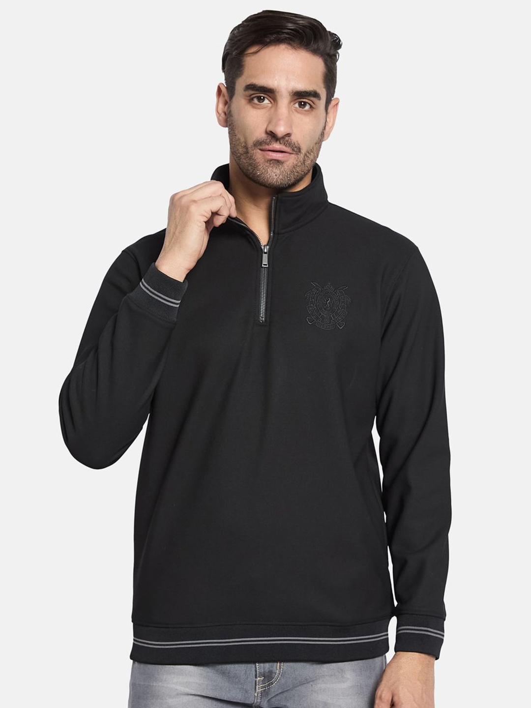 

Octave Men Pullover Sweatshirt, Black
