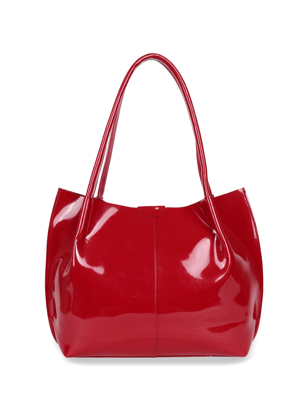 

CarryLux Women Solid Shopper Tote Bag, Red