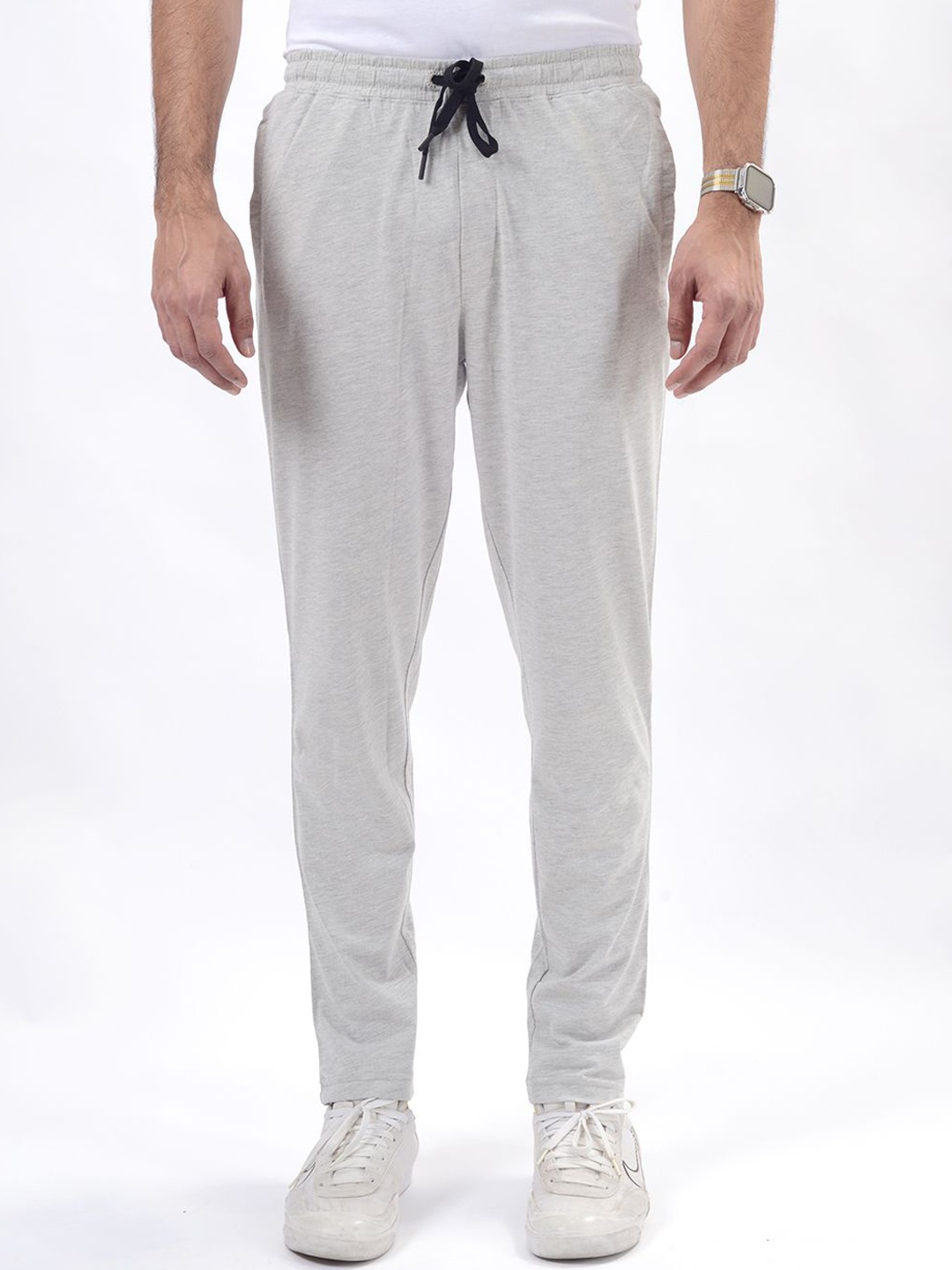 

JADE BLUE Men Mid-Rise Track Pant, Grey
