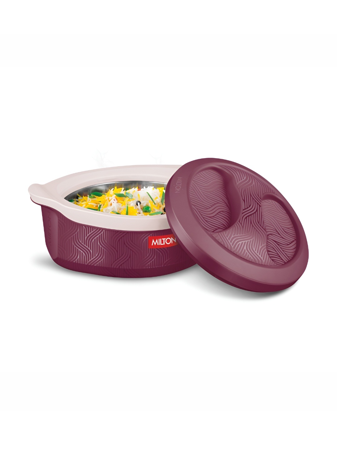 

Milton Evoke 1000 PU Maroon Insulated Inner Stainless Steel Casserole 850 ml