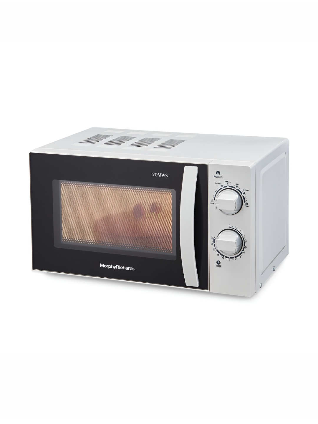 

Morphy Richards 20MWS White Solo Microwave With Automatic Shutoff