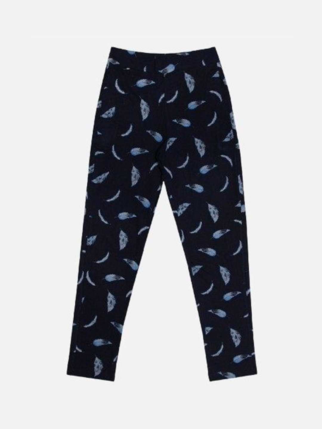 

PROTEENS Womens Printed Cotton Lounge Pants, Navy blue