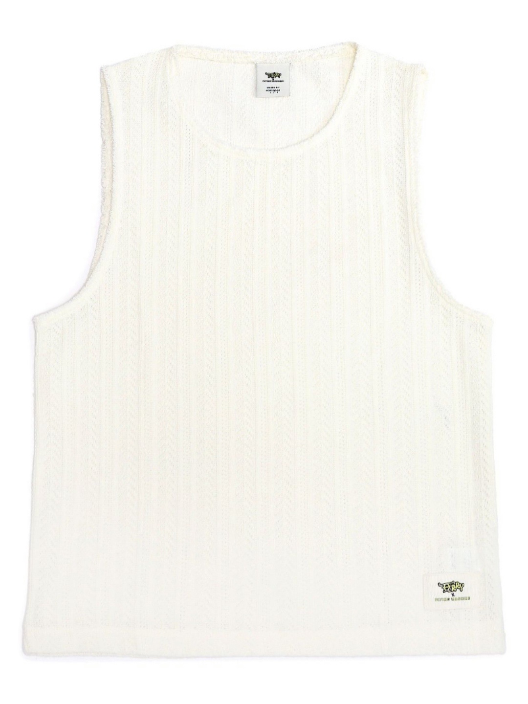 

Flying Machine Men Self Design Relaxed Fit T-shirt, White