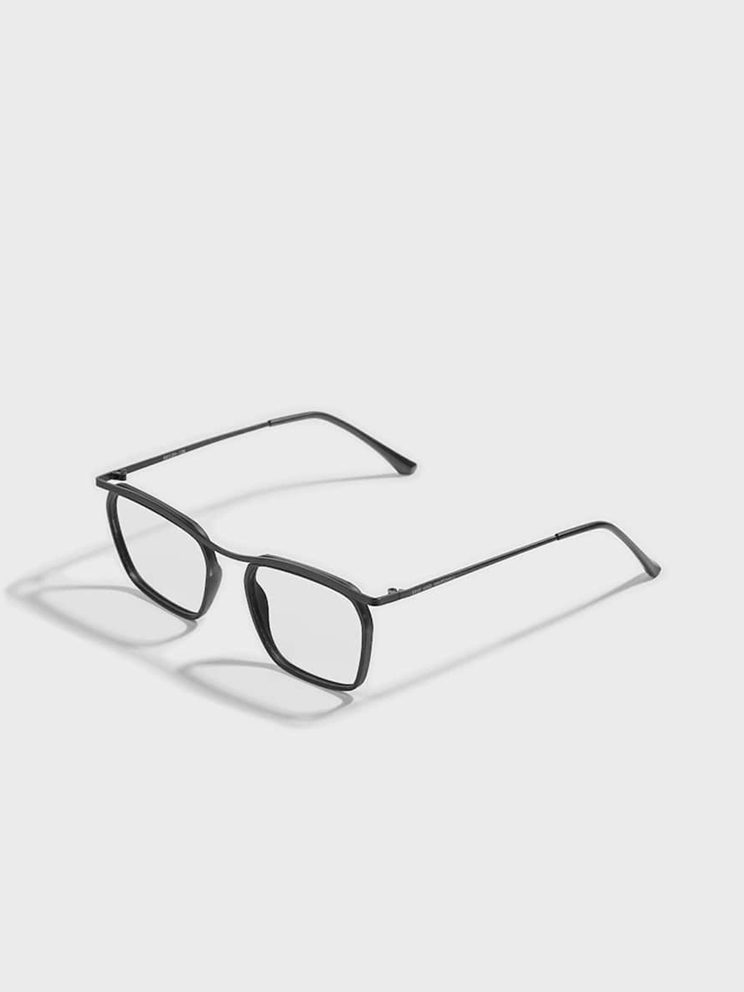 

SAM & MARSHALL Unisex Full Rim Rectangle Frames, Black