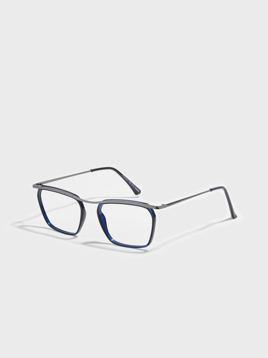 

SAM & MARSHALL Unisex Full Rim Rectangle Frames, Blue