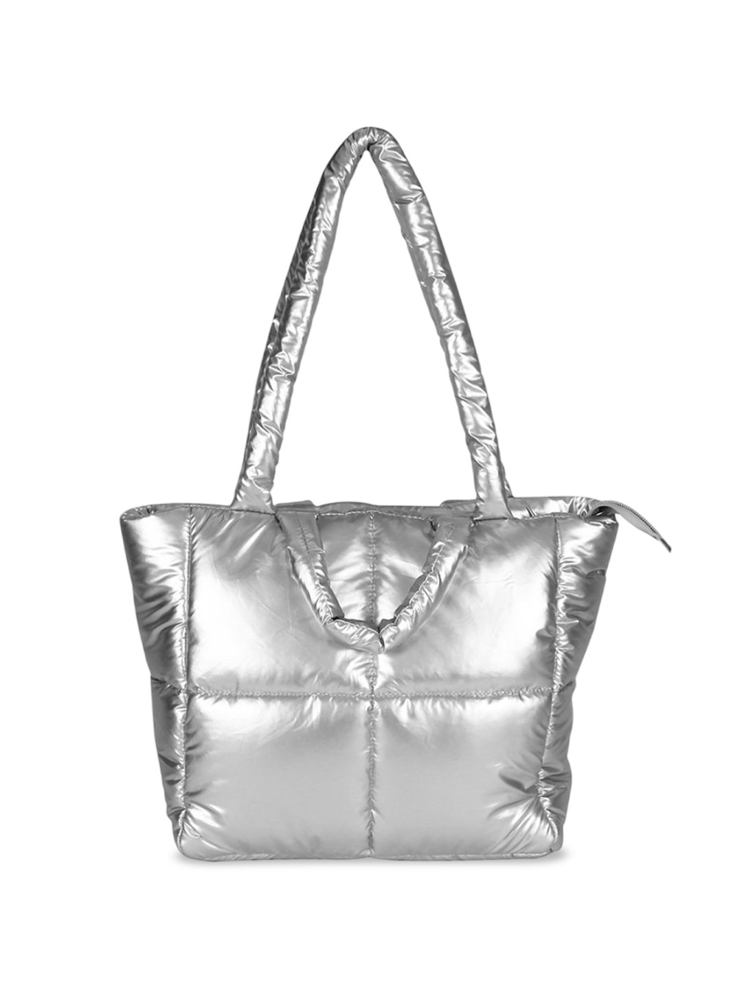 

Colorbar Women Solid Structured Shoulder Bag, Silver