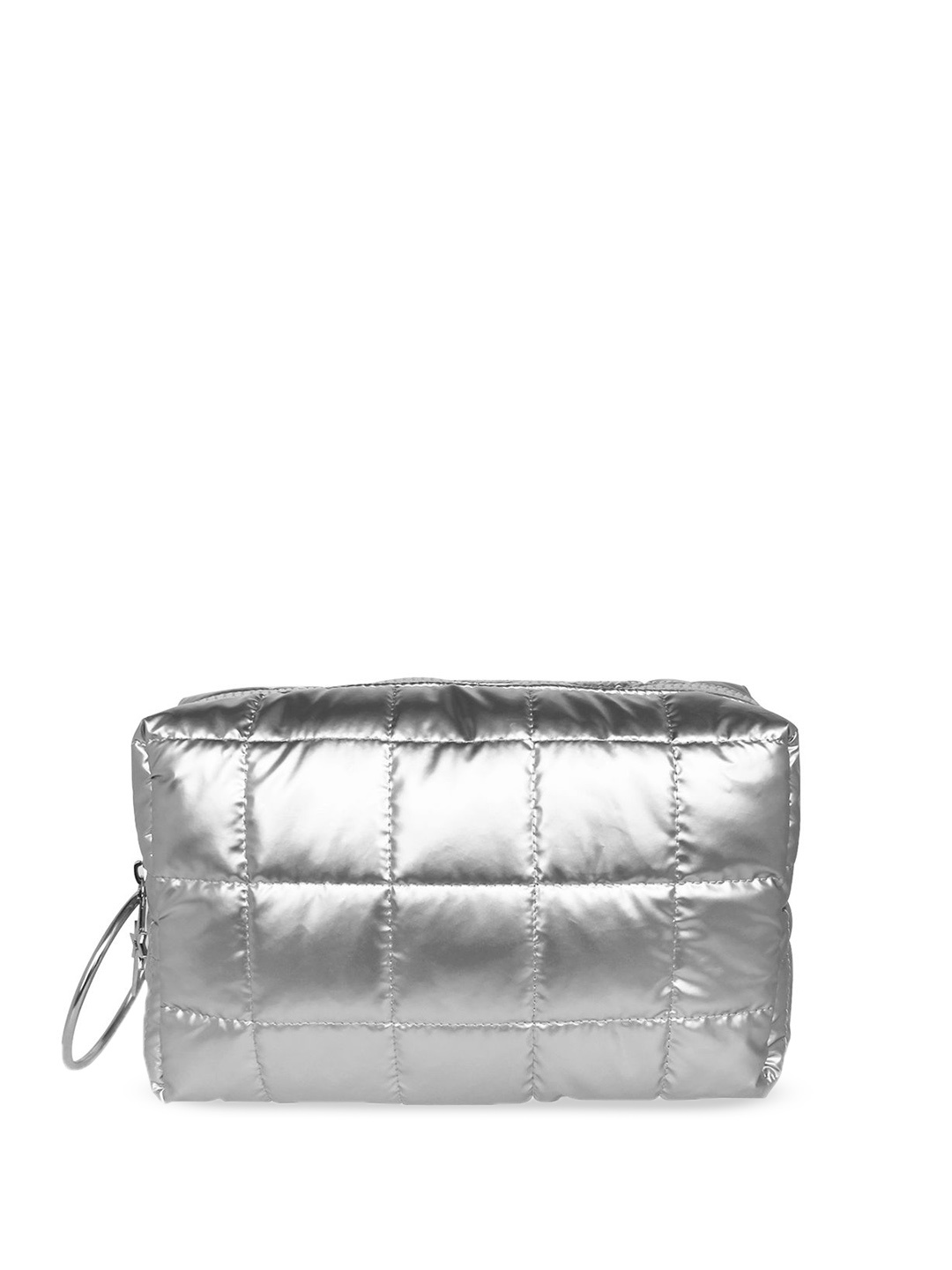 

Colorbar Women Casual Makeup Pouch, Silver