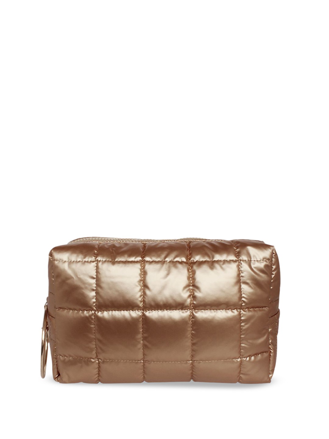 

Colorbar Women Casual Makeup Pouch, Gold