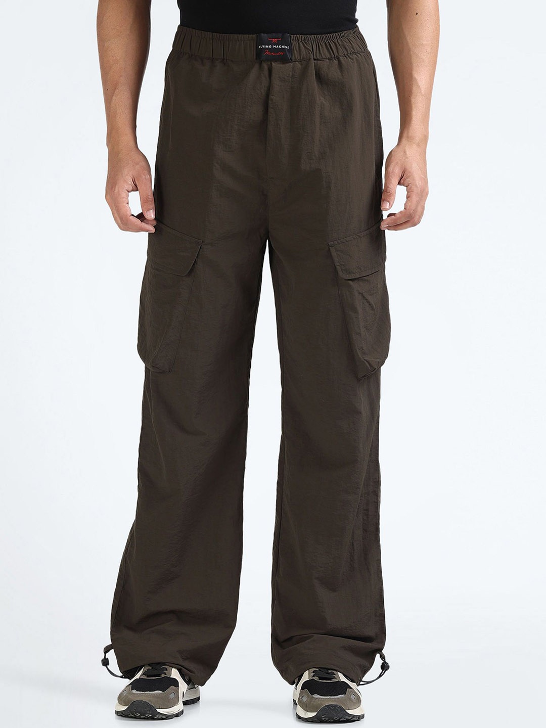 

Flying Machine Men Cargos Trousers, Green