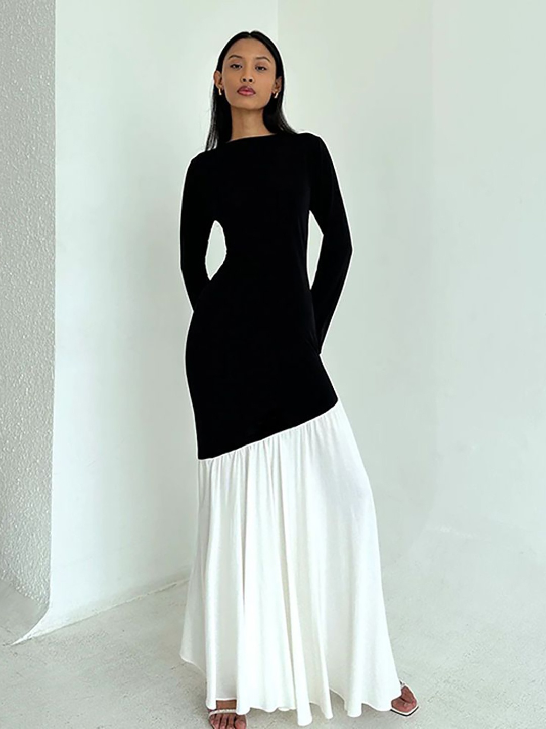 

StyleCast Women Fit and Flare Dress, Black