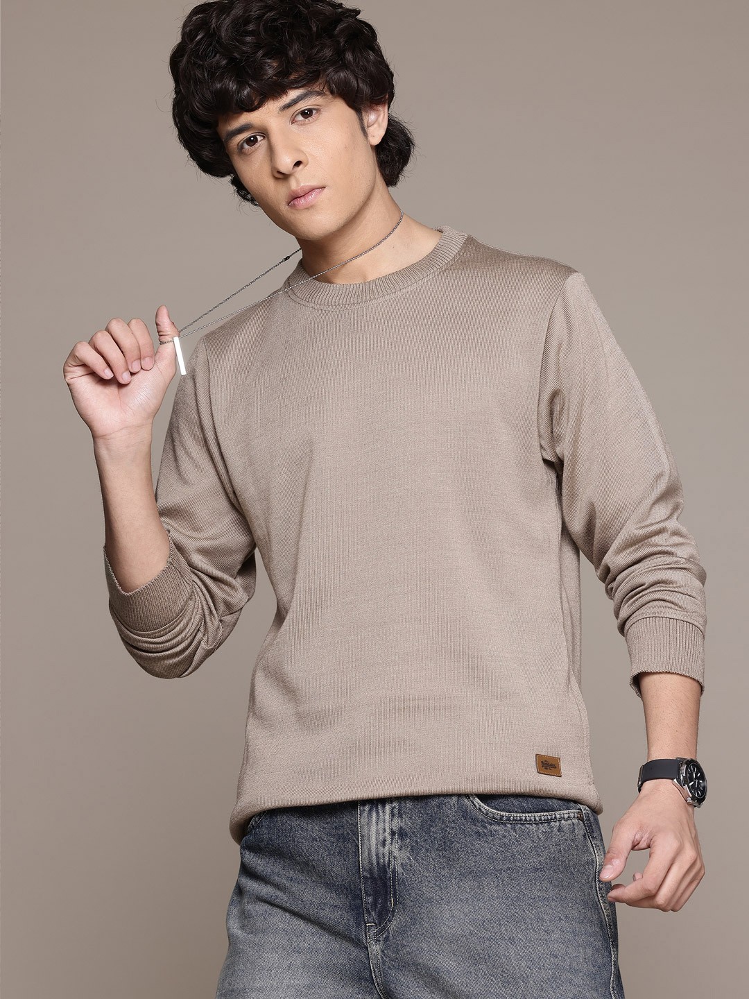 

Roadster Men Sweatshirt, Brown