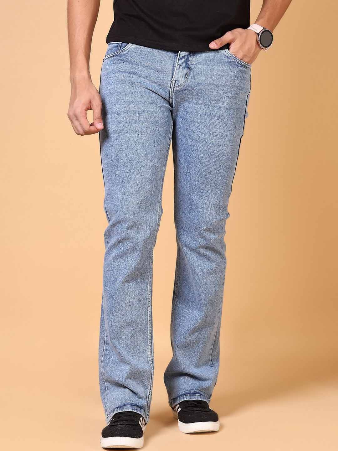 

V-Mart Men Light Fade Stretchable Mid Rise Jeans, Blue