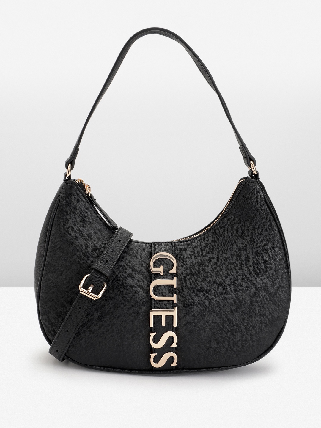 

GUESS Structured Shoulder Bag, Black