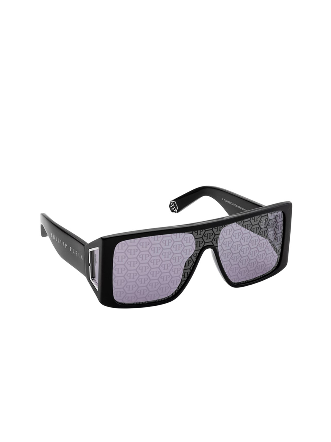 

PHILIPP PLEIN Men Square Sunglasses with UV Protected Lens, Grey