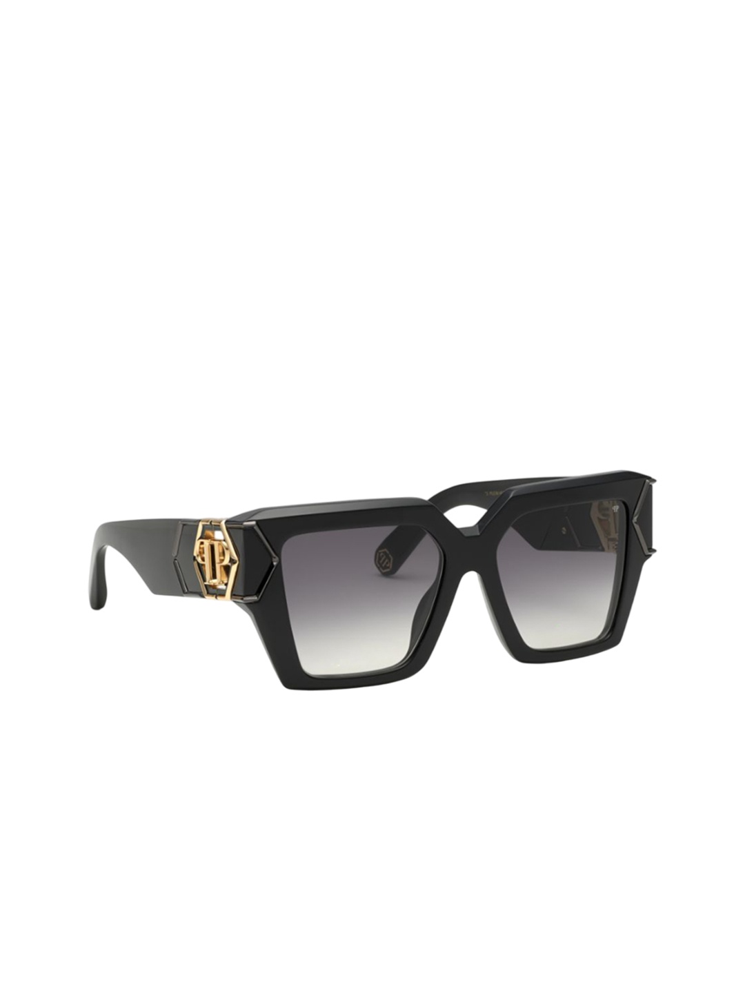 

PHILIPP PLEIN Women Square Sunglasses with UV Protected Lens SPP135M55700SG, Grey
