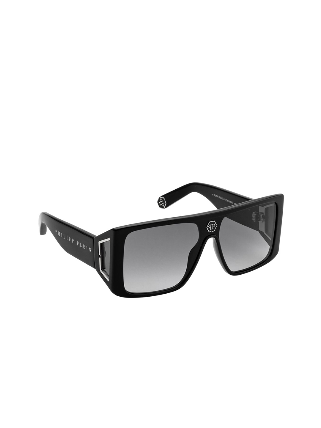 

PHILIPP PLEIN Men Square Sunglasses with UV Protected Lens SPP014V99700SG, Grey