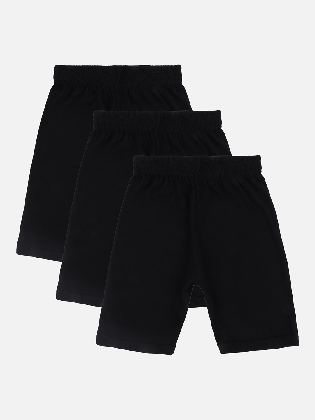 

DYCA Girls Pack Of 3 Fashion Shorts, Black