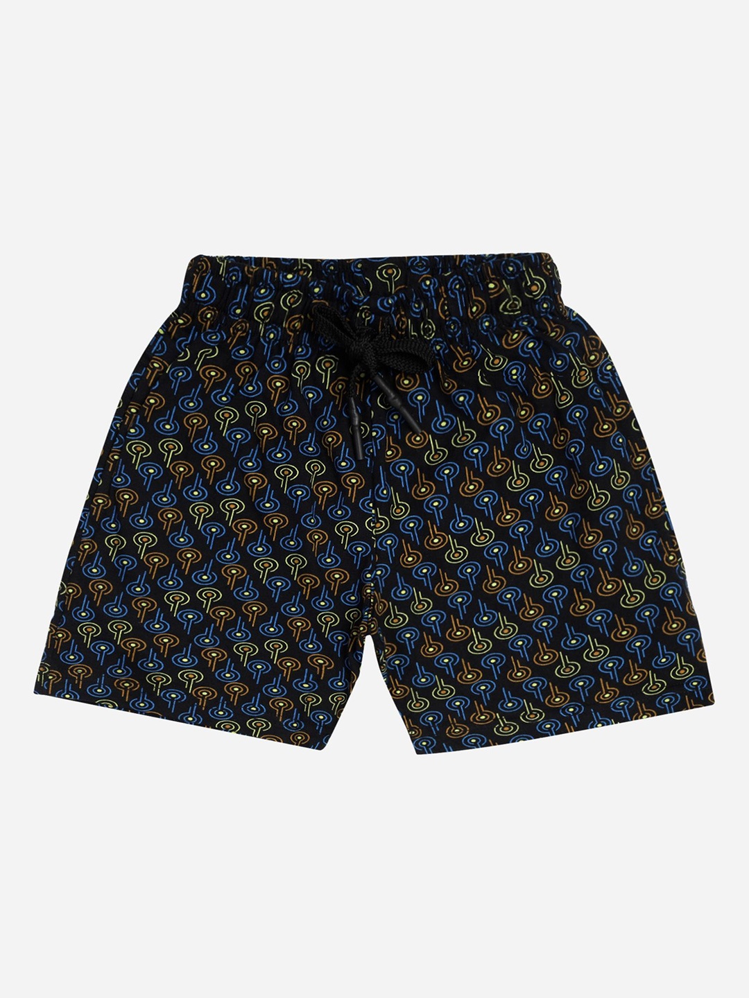 

DYCA Boys Mid-Rise Cotton Regular Fit Shorts, Black
