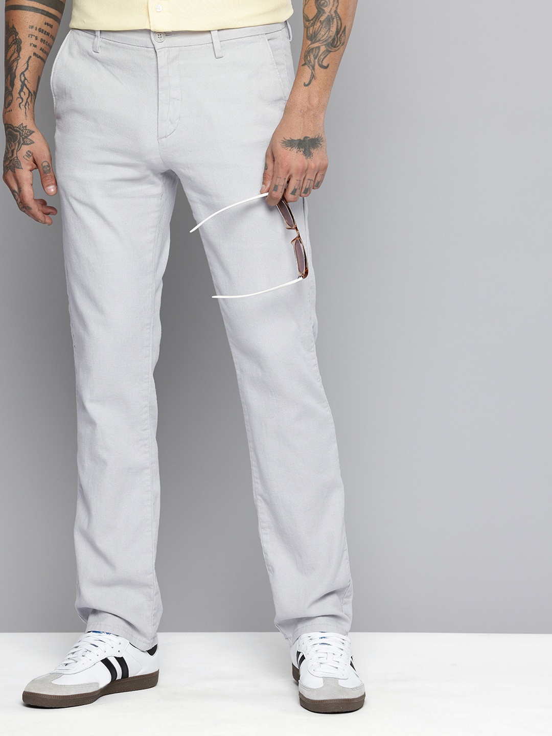 

Levis Men Slim Fit Chinos Trousers, Grey