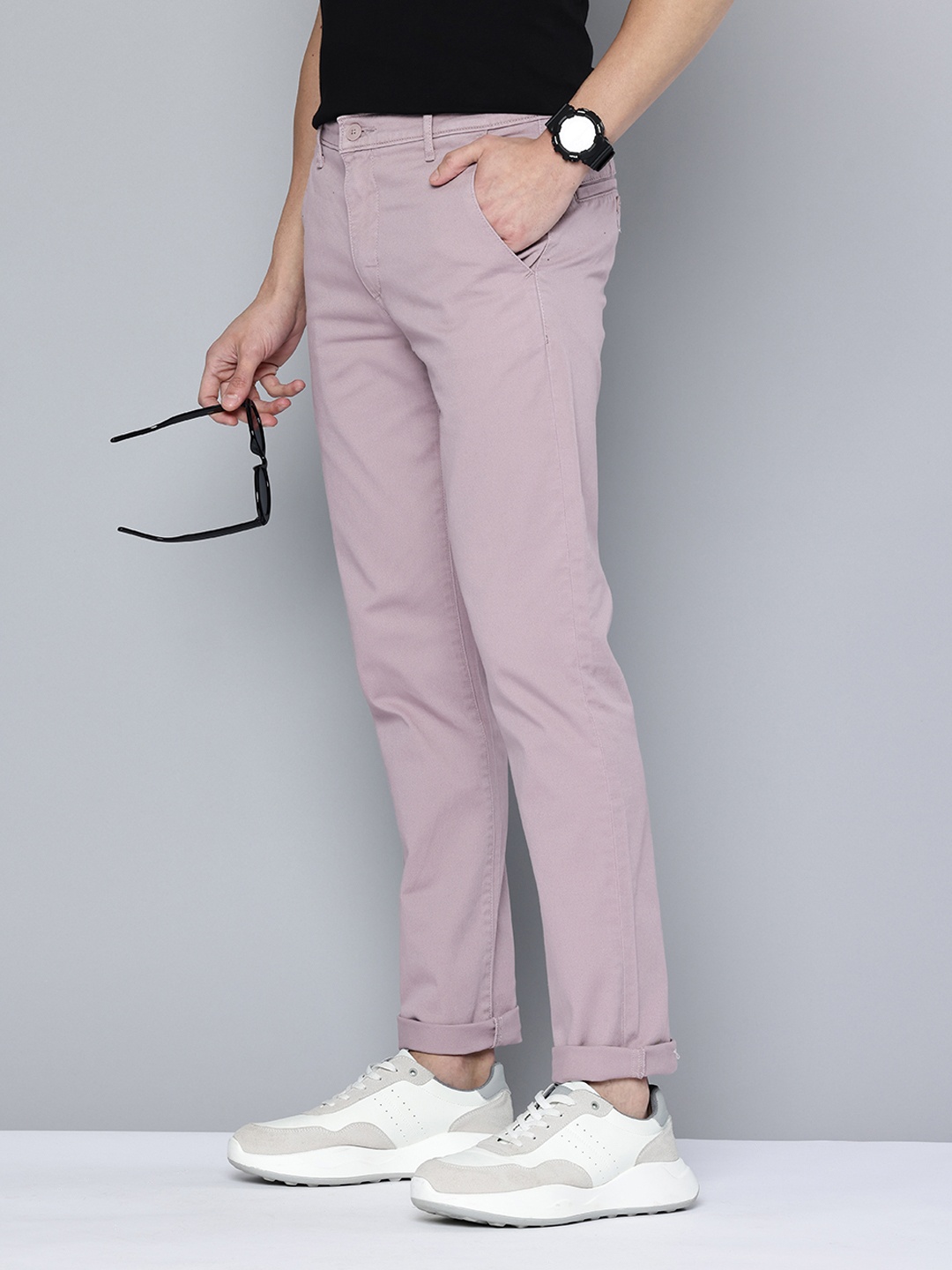

Levis Men Slim Fit Chinos Trousers, Mauve