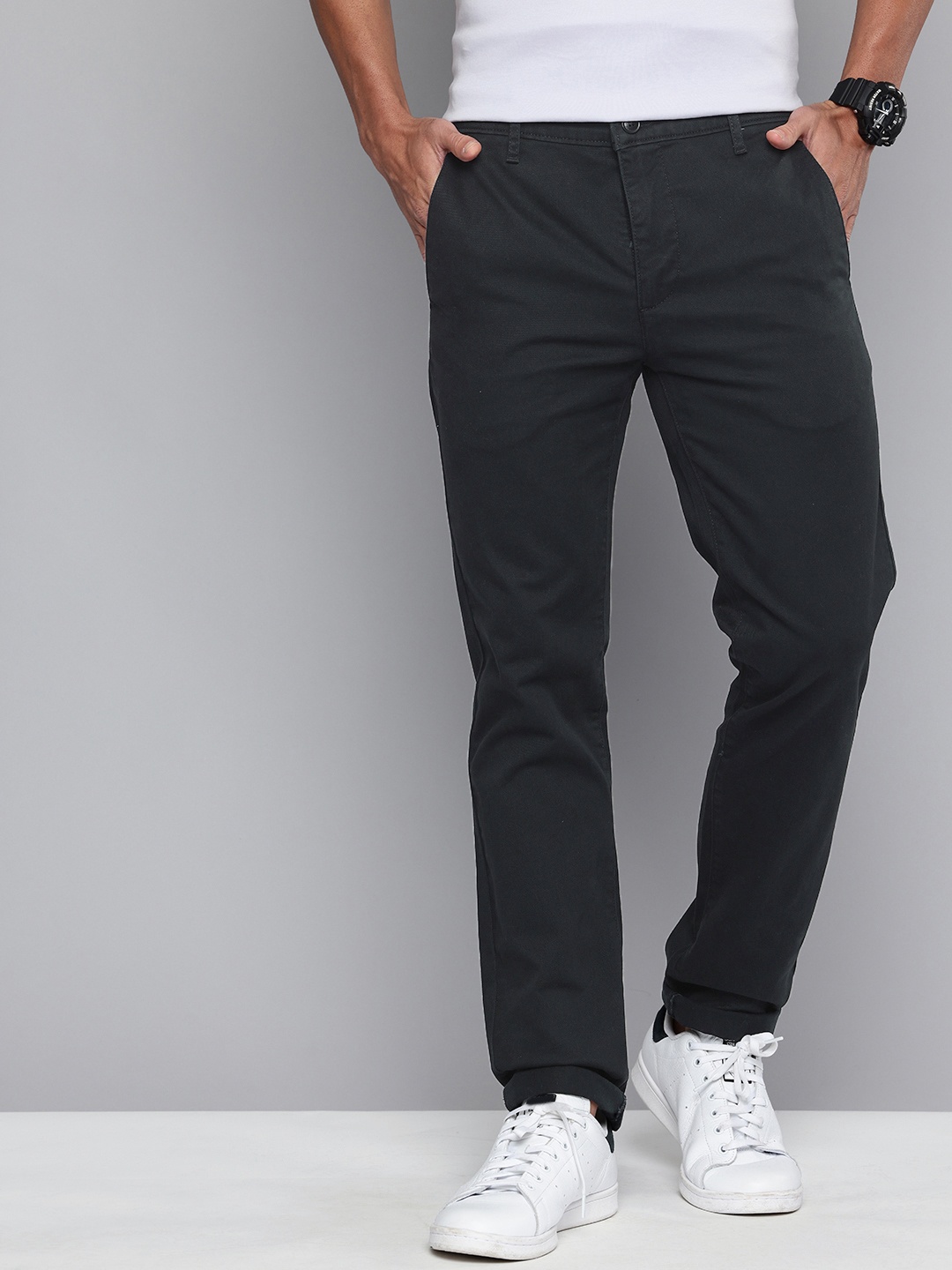 

Levis Men Slim Fit Chinos Trousers, Black