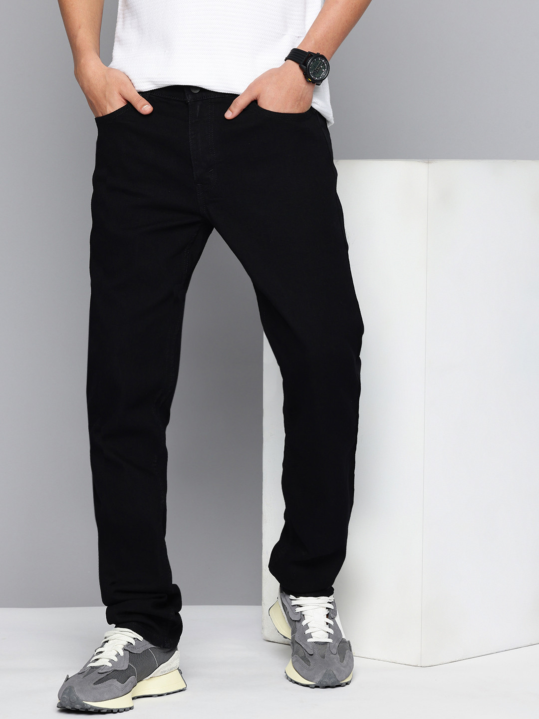 

Levis Men 511 Slim Fit Stretchable Jeans, Black