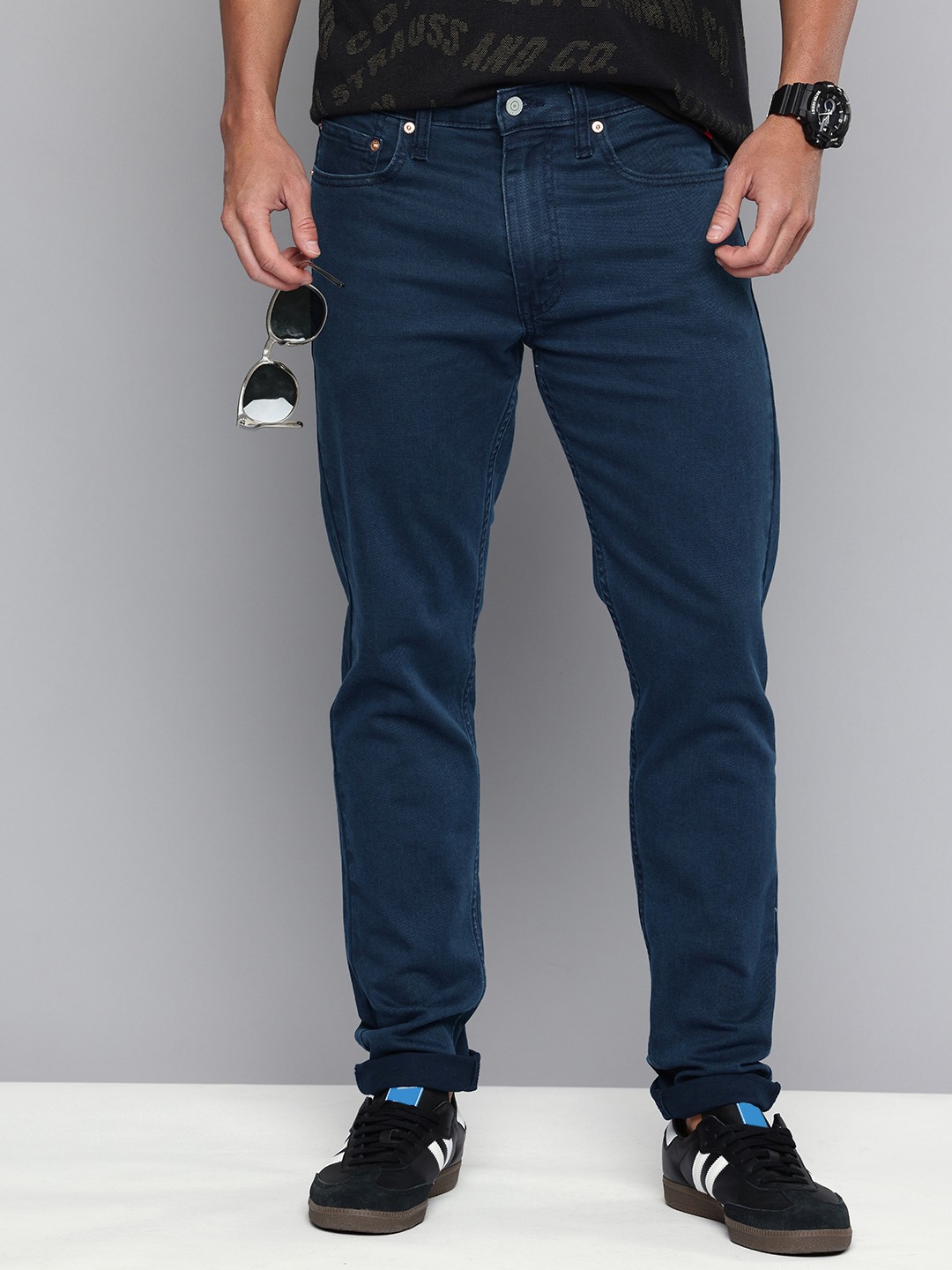 

Levis Men 512 Slim Tapered Fit Stretchable Jeans, Blue