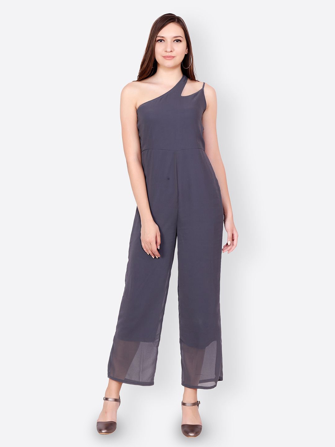 

BAESD Women Basic Jumpsuit, Grey