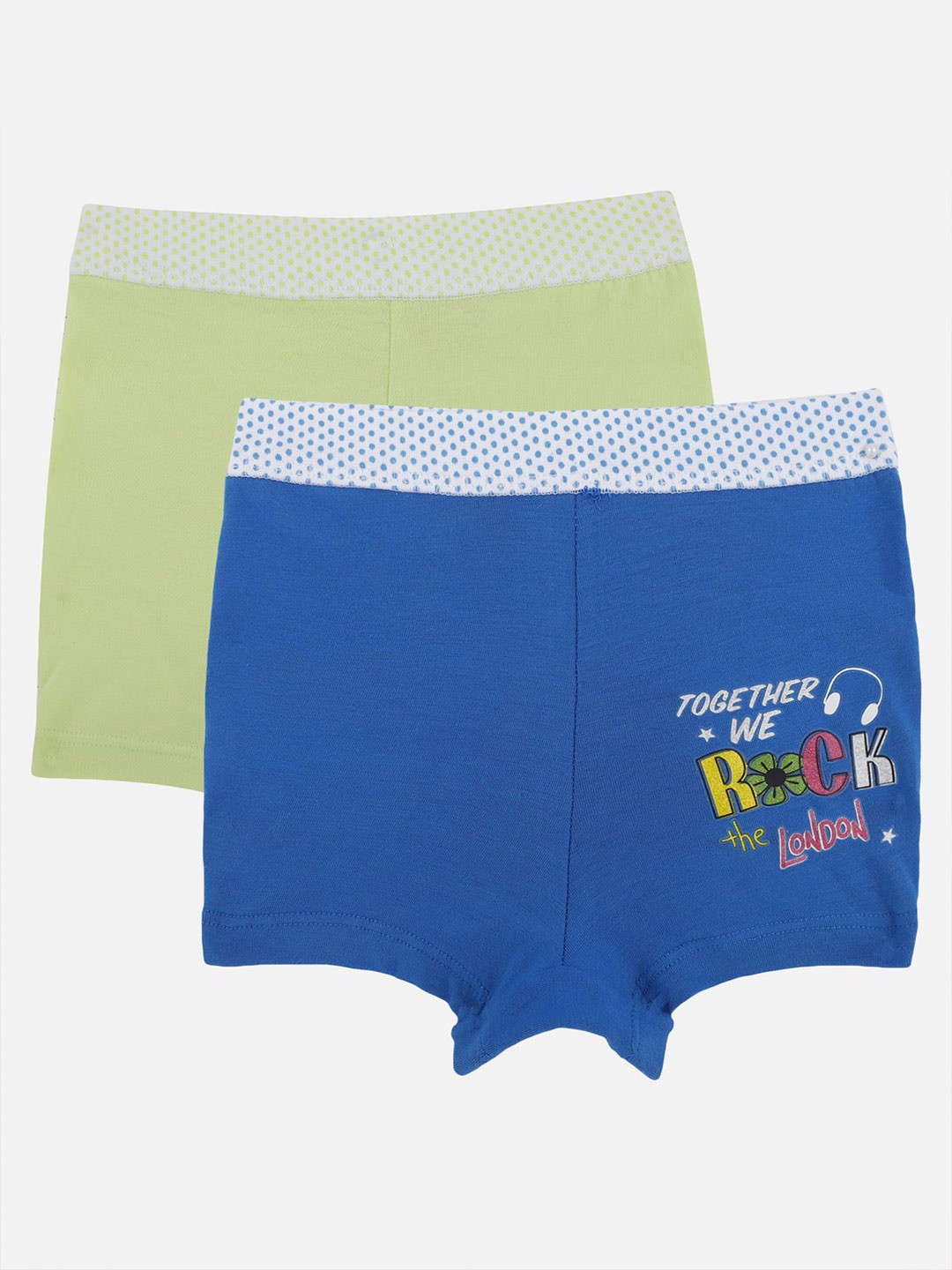

Bodycare Kids Girls Pack Of 2 Mid Rise Assorted Briefs KGA1181-PK001