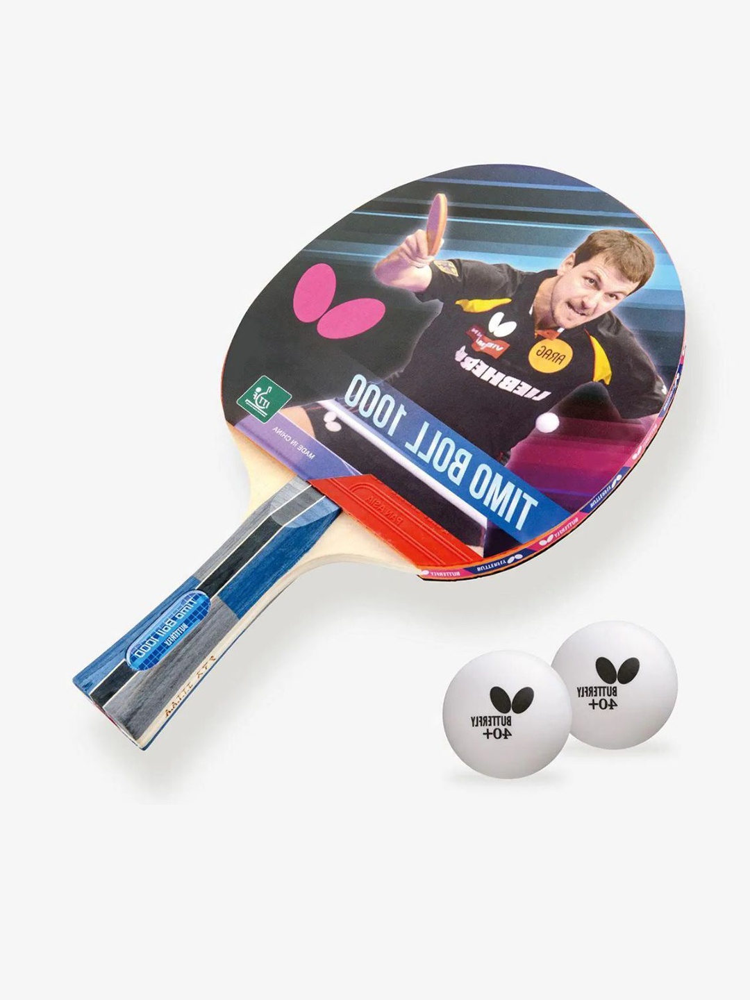 

butterfly Timo Boll 1000 Table Tennis Kits, Pink