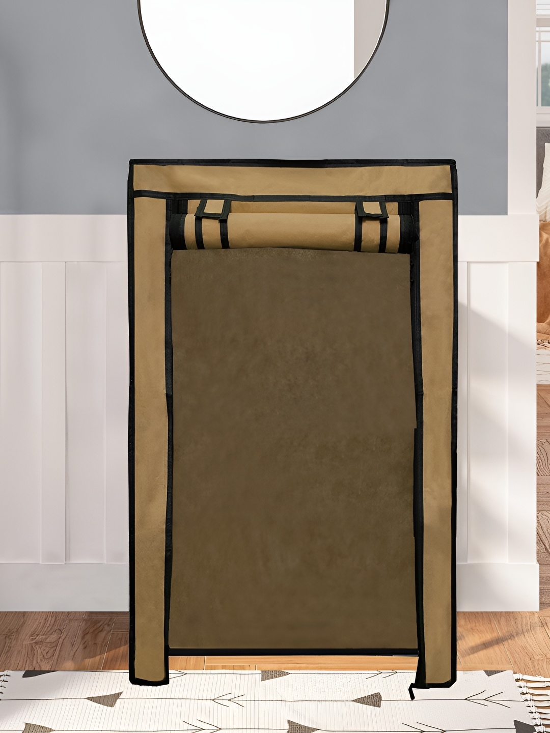 

Urban Choice Beige & Black Water Resistant 120 GSM Zipper 6 Layer Shoe Rack Cover