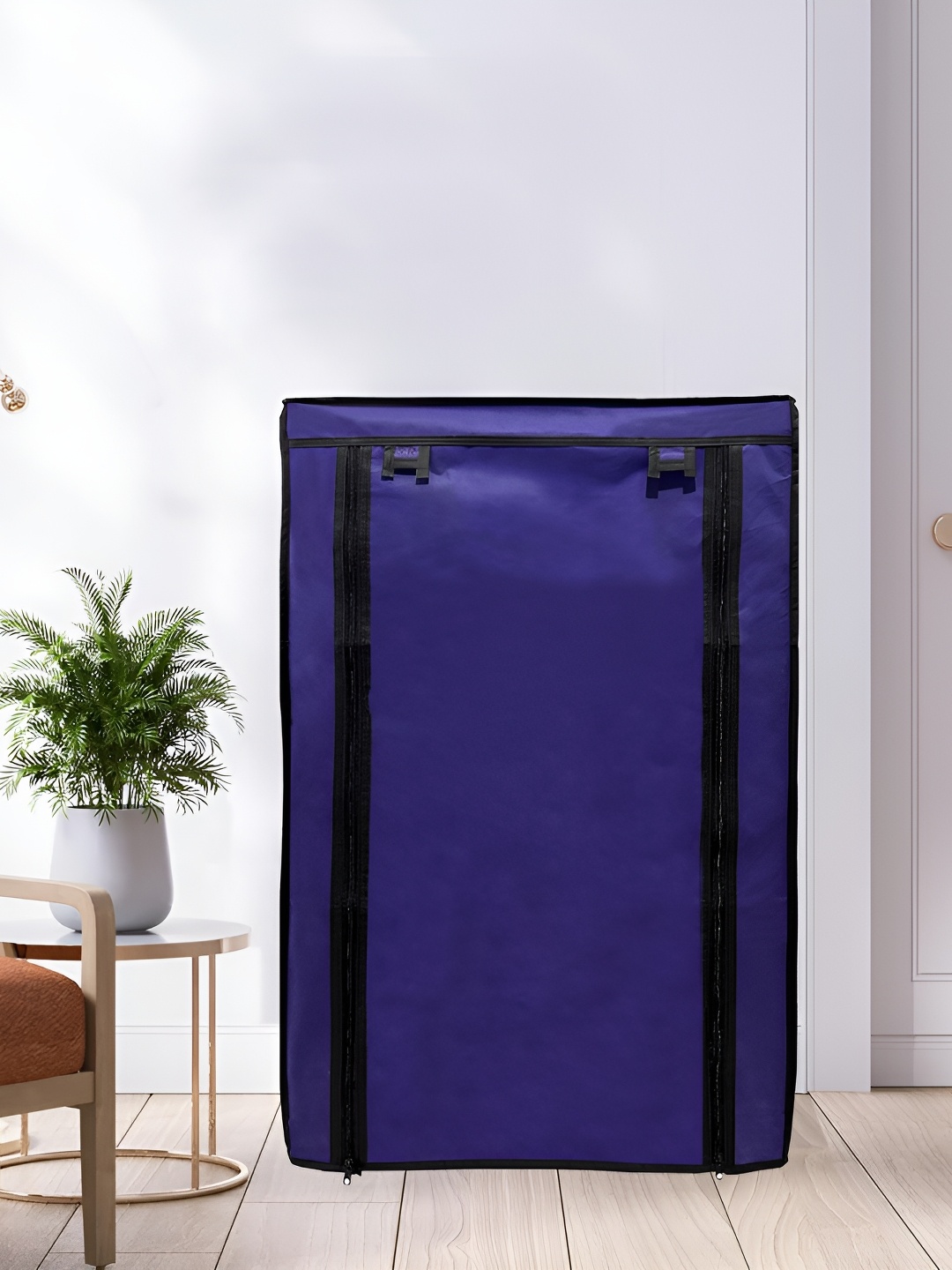 

Urban Choice Blue & Black Water Resistant 120 GSM Zipper 6 Layer Shoe Rack Cover
