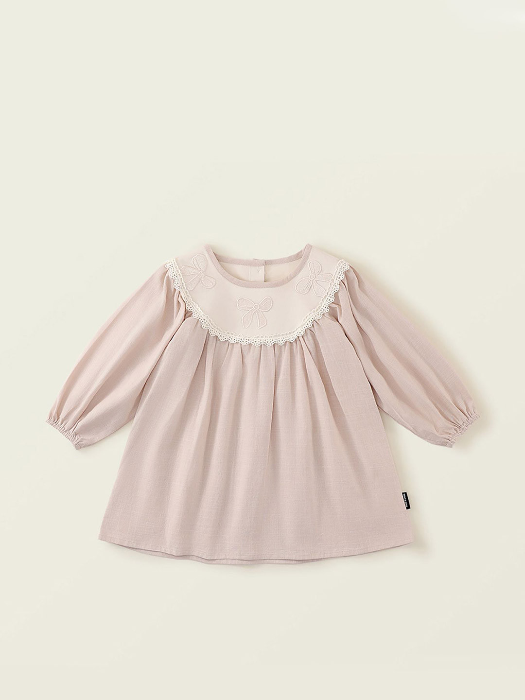 

LULU & SKY Girls A-Line Dress, Beige