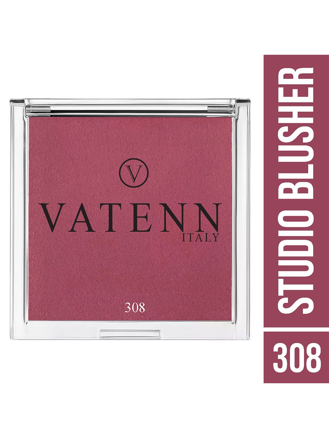 

VATENN ITALY Studio Wet & Dry Long Lasting Dramatic Colour Blusher - 308, Burgundy